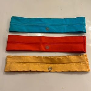 Lululemon headbands - Set of 3